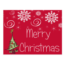 Special Merry Christmas Postcard