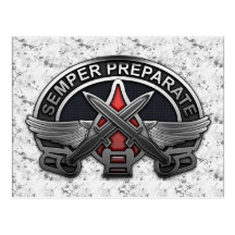 Special Operations Command  DUI Postcards