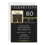 Special Present 60th Birthday Party Invitation