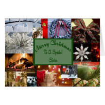 Special sister Christmas Card