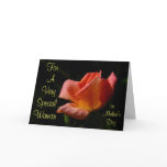 Special Woman Mother's Day Rose cards