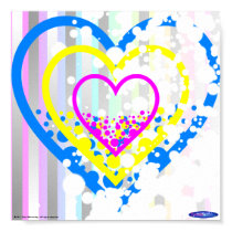 Speckled hearts mini poster #3 posters