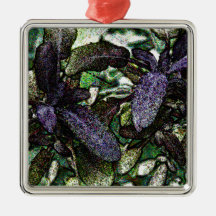Speckled Sage Artwork Ornament