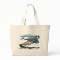 Speckled Trout Feeding Canvas Bag