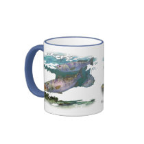 Speckled Trout Feeding Coffee Mug