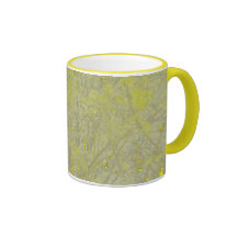 Speckled Yellow Coffee Mug