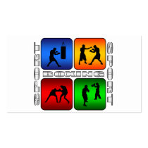 Spectacular Boxing Business Card