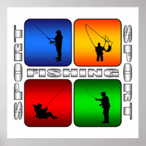 Spectacular Fishing Poster