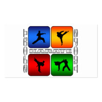 Spectacular Karate Business Cards