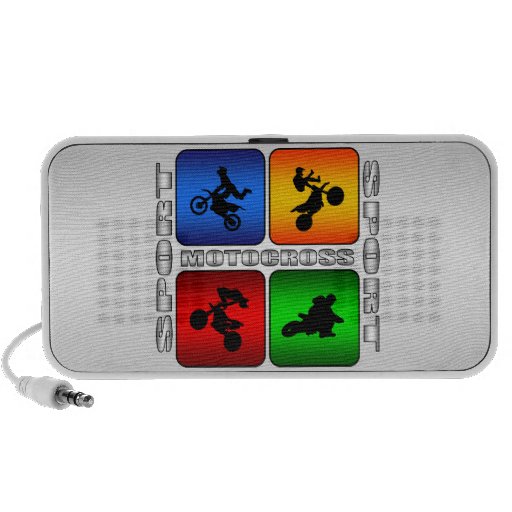 Spectacular Motocross Notebook Speaker