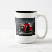 Spectacular Red Barn Mug