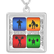 Spectacular Weight Lifting Custom Necklace