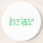 Spectateur innocent dessous de verres