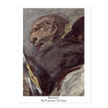 Spectator By Francisco De Goya Postcard
