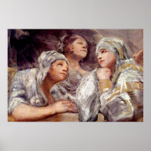Spectators by Francisco de Goya Print
