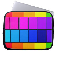 Spectrum Colourful 5 Zippered Soft Laptop iPad Cas Laptop Computer Sleeves