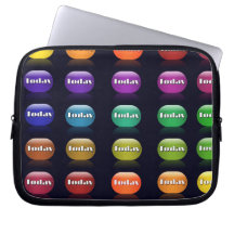 Spectrum Today 2 Zippered Soft Laptop iPad Case Computer Sleeve
