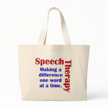Speech Thereapy Canvas Bags