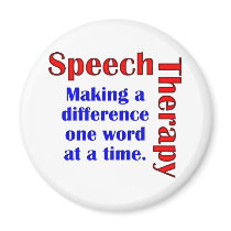 Speech Thereapy Refrigerator Magnets