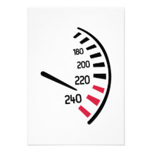 Speed car personalized invite