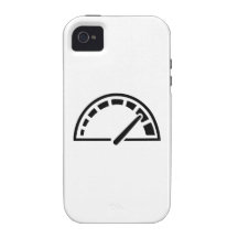 Speed car speedometer Case-Mate iPhone 4 case