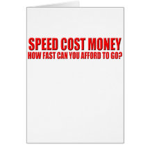 speed costs greeting cards