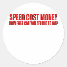 speed costs stickers