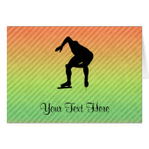 Speed Skater Card