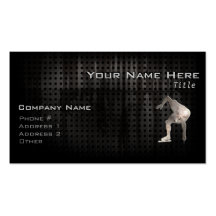Speed Skater; Cool Business Card