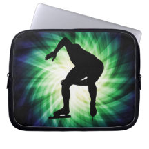 Speed Skater Gift Computer Sleeve