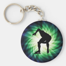Speed Skater Gift Keychains