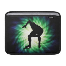 Speed Skater Gift MacBook Sleeve