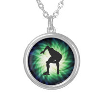 Speed Skater Gift Pendant
