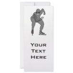 speed skater graphic greys rack cards