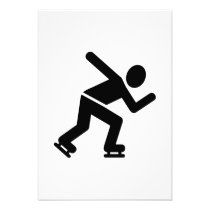 Speed skating invitations