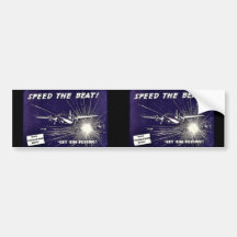 Speed The Beat Bumper Sticker