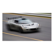 Speeding Sports Car Business Card Template