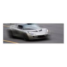 Speeding Sports Car Business Card