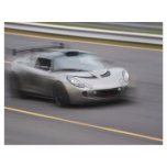 Speeding Sports Car Custom Flyer