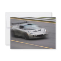 Speeding Sports Car Custom Announcements