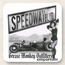 Speedway Blvd. Square coaster