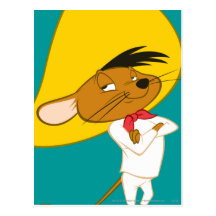Speedy Gonzales Confident Colour Post Card