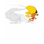 Speedy Gonzales Running in Colour t-shirts