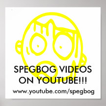 Spegbog Poster