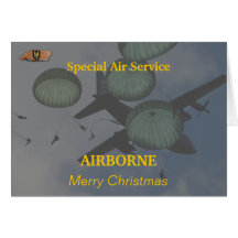 Speical Air Service sas iraq vets veterans Card