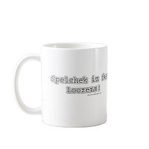 Spell Check Mug