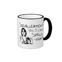 Spelling Socialization Coffee Mug