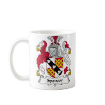 Spencer Family Crest mugs