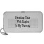 Spending Time With Eagles Is My Therapy Iphone Speakers