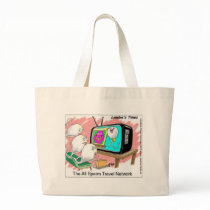 Sperm Travel Network Funny Cards Tees & Gifts Canvas Bags